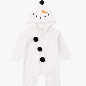 Toddler Snowman Romper Costume 12-18 months